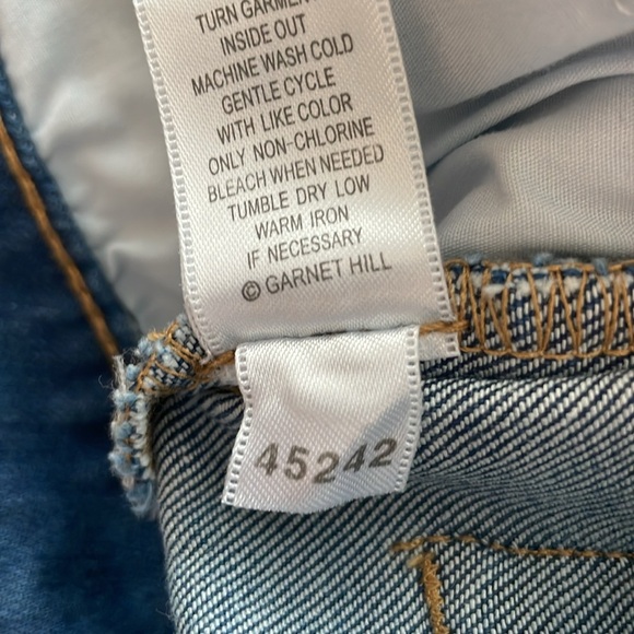 Garnet Hill Organic Cotton Essential Girlfriend Jeans. Size 29. - Picture 12 of 12